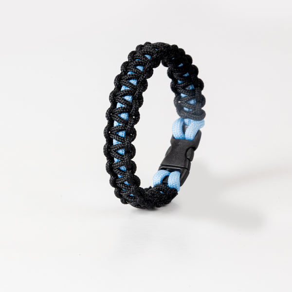 Black N Blue Paracord Bracelet