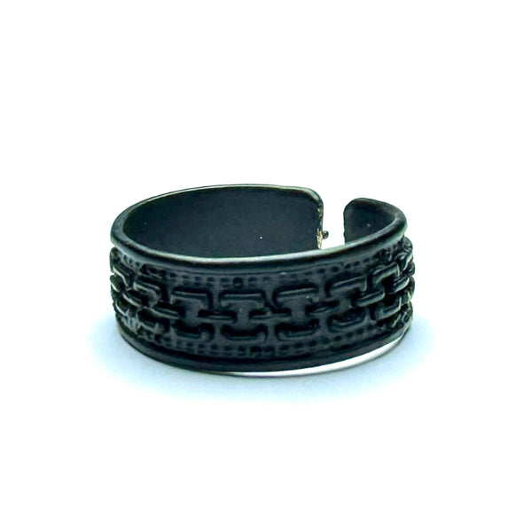 Black Metal Ring