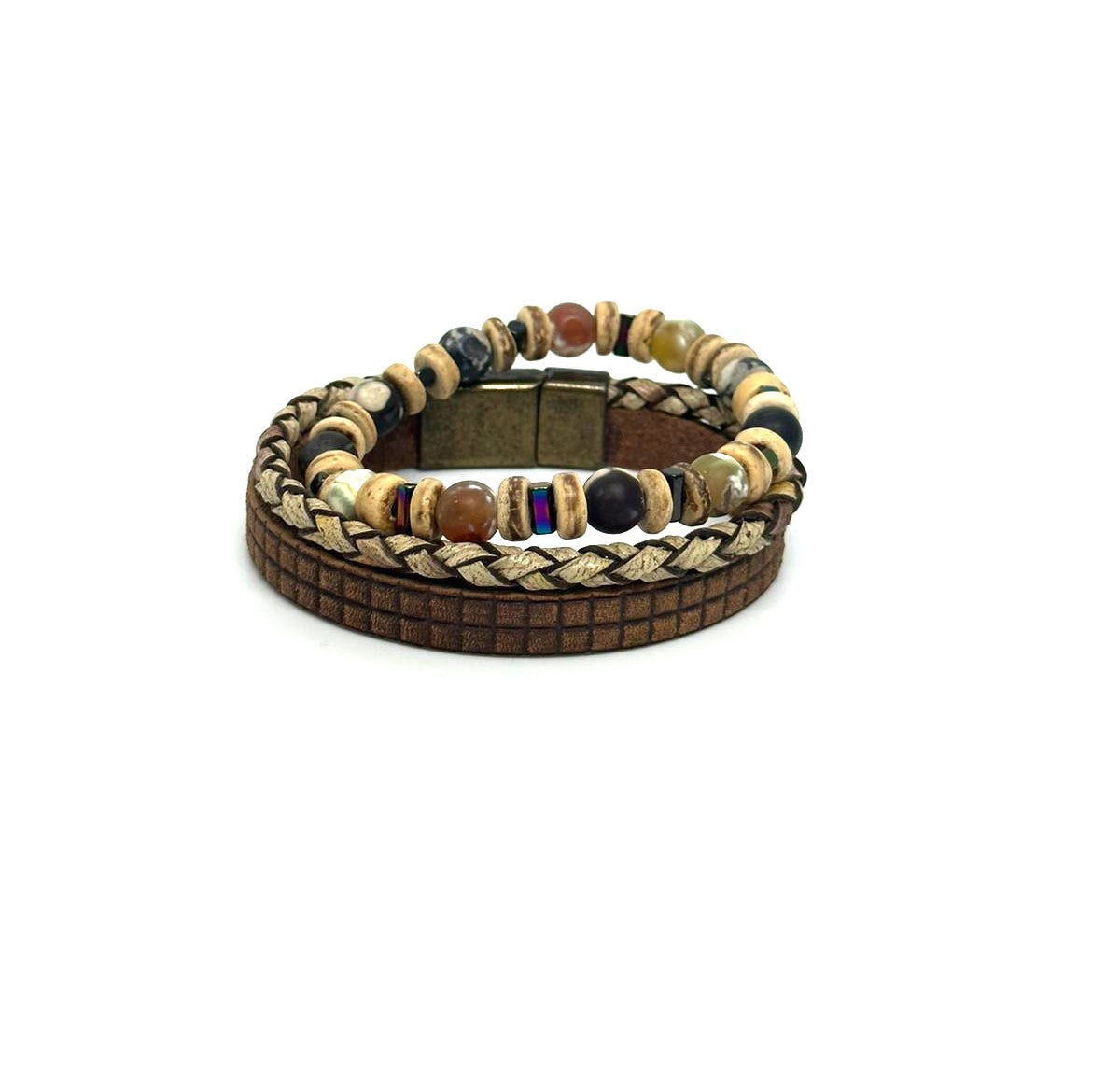 Beaded & Leather Bracelets