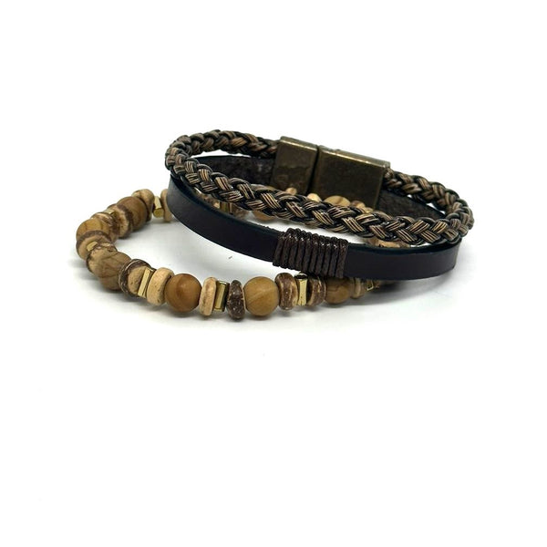 Beaded & Leather Bracelets