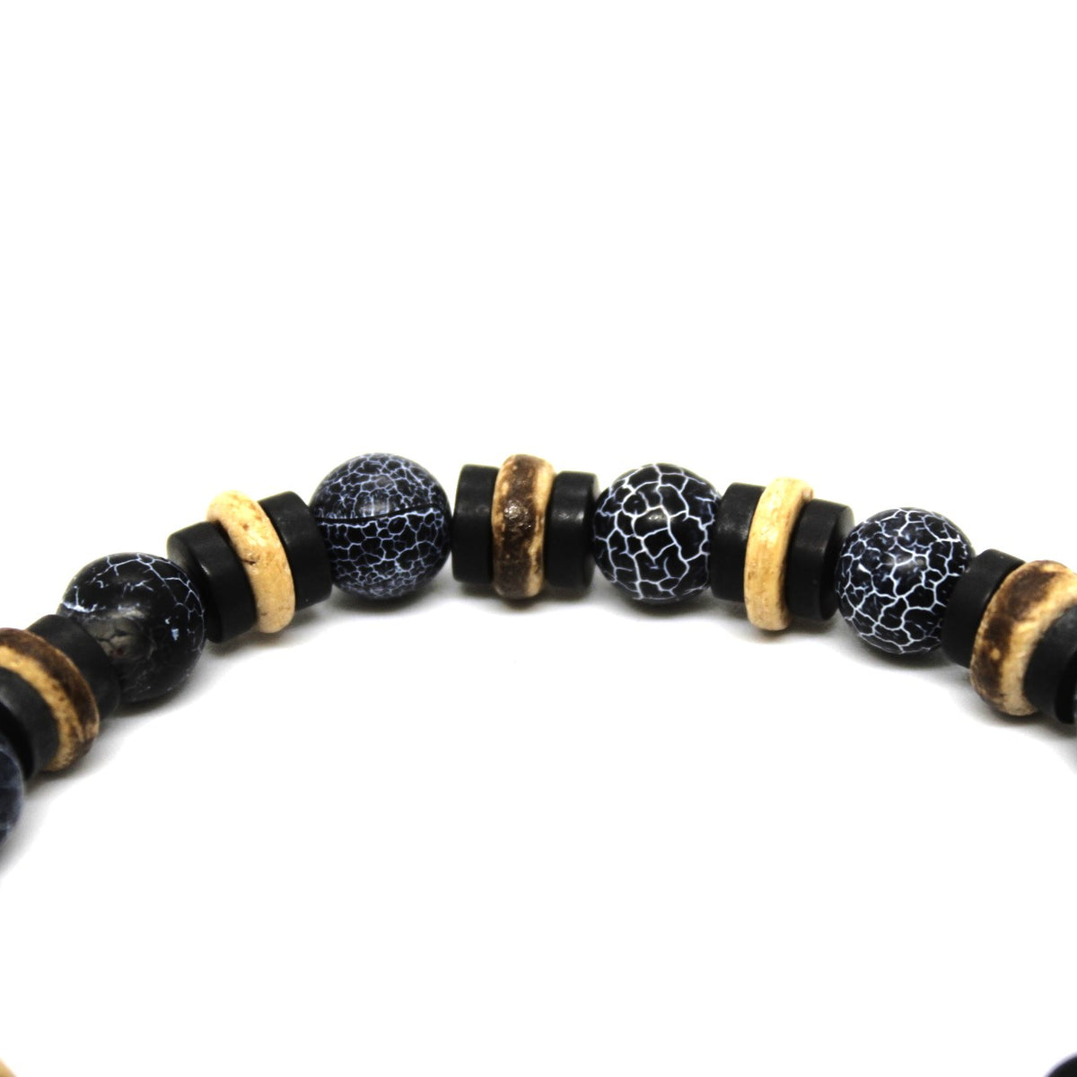 Dark Blue Beaded Bracelet