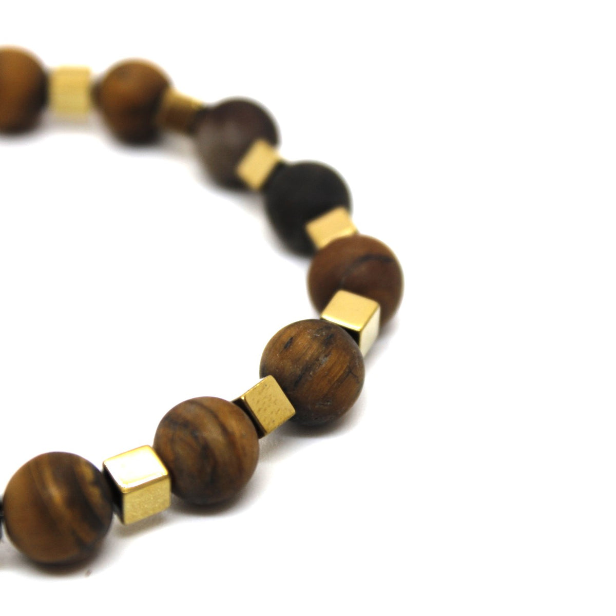 Brown Beaded Bracelet