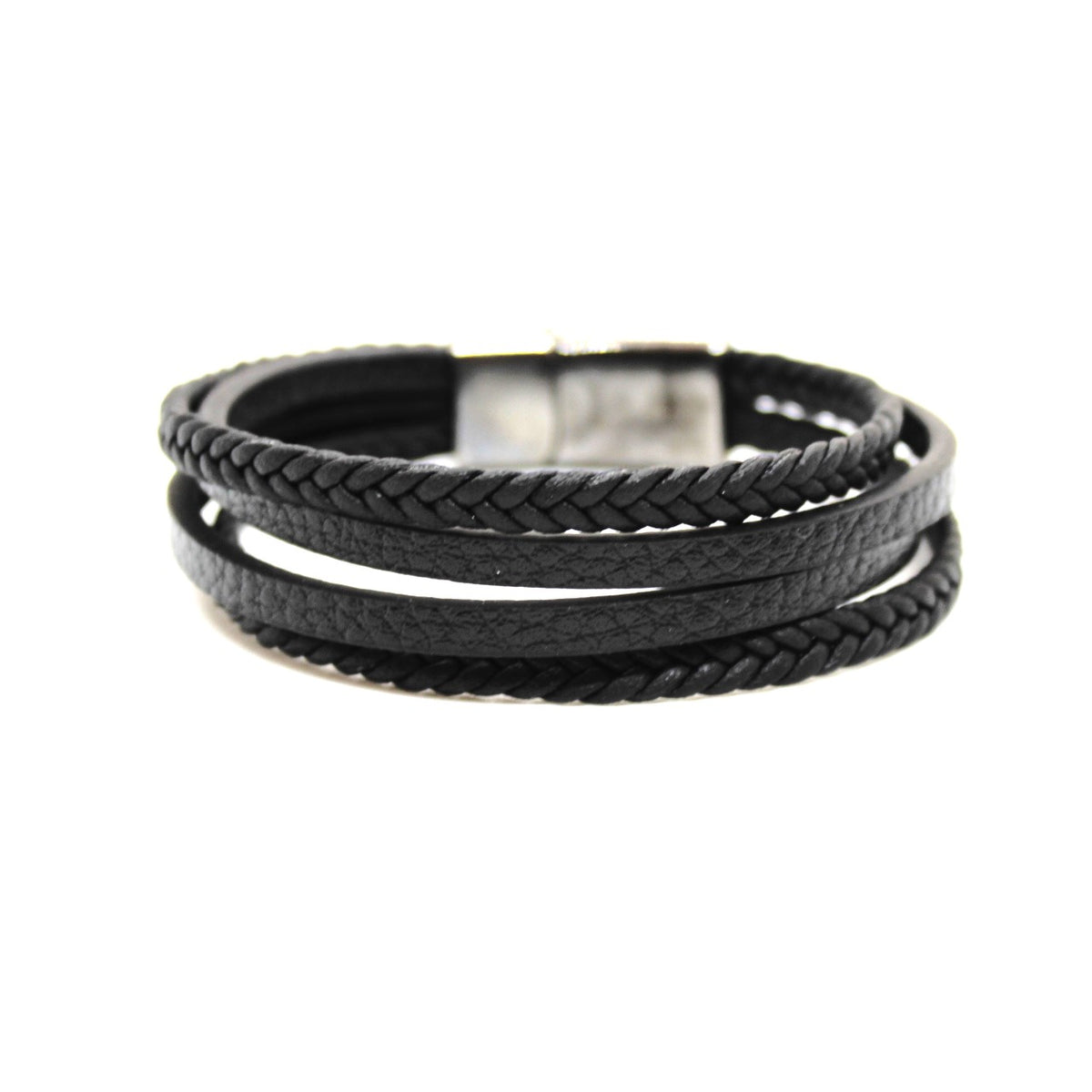 Black Leather Bracelet