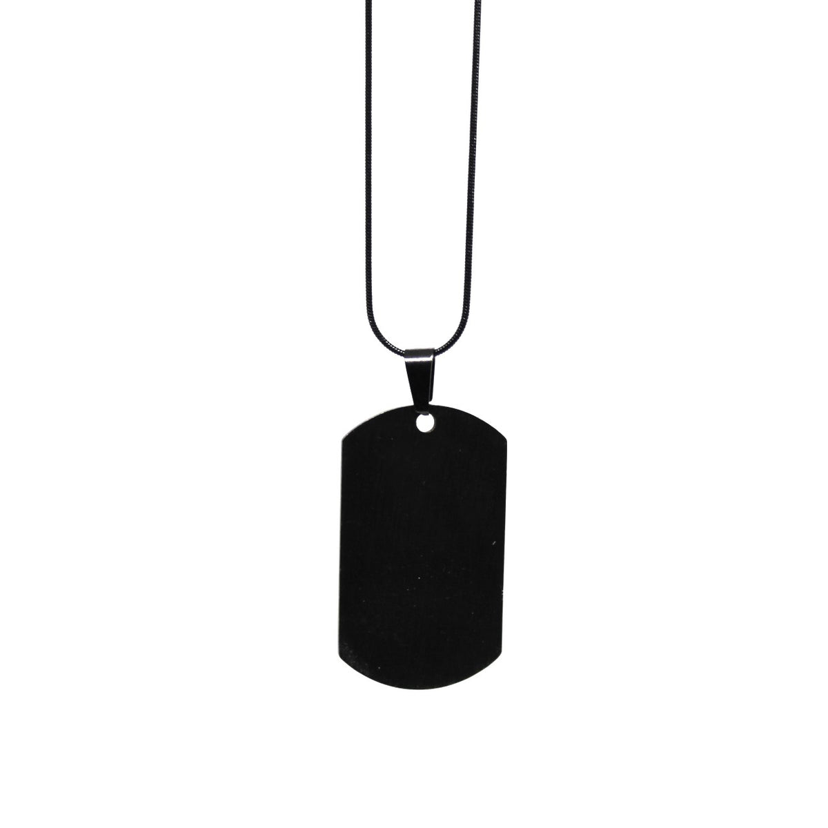 Black Bar Necklace