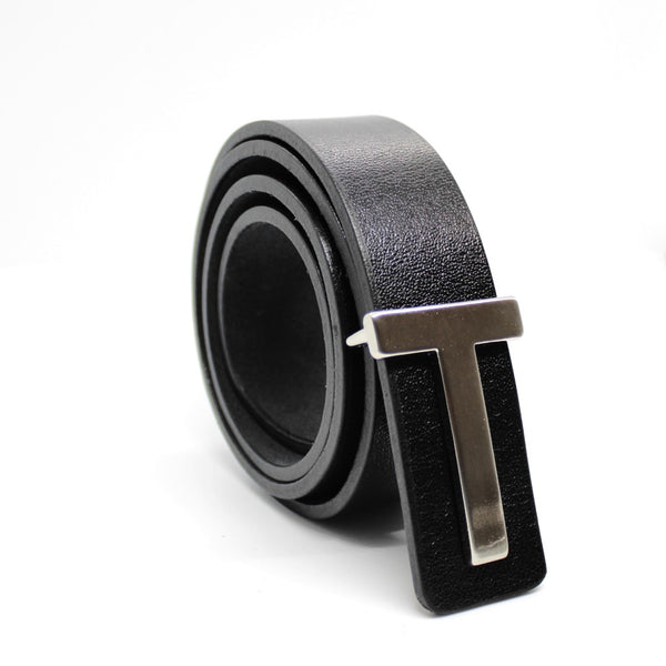 T Leather Belt