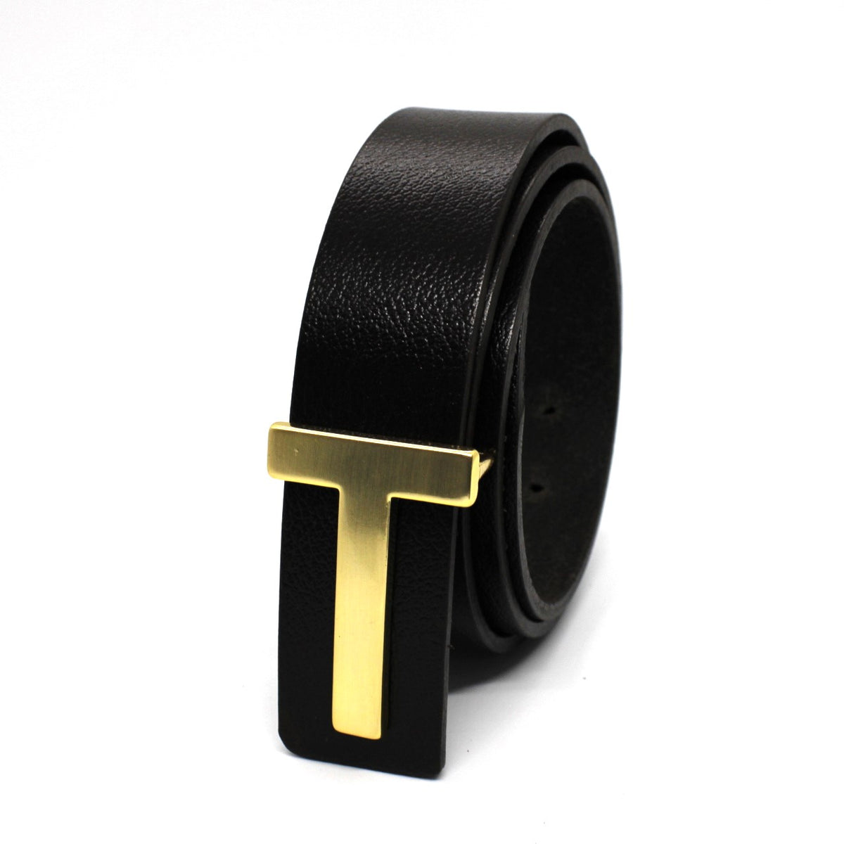 T Leather Belt