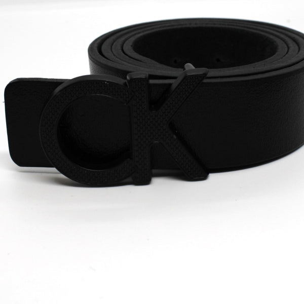 C K Leather Belt