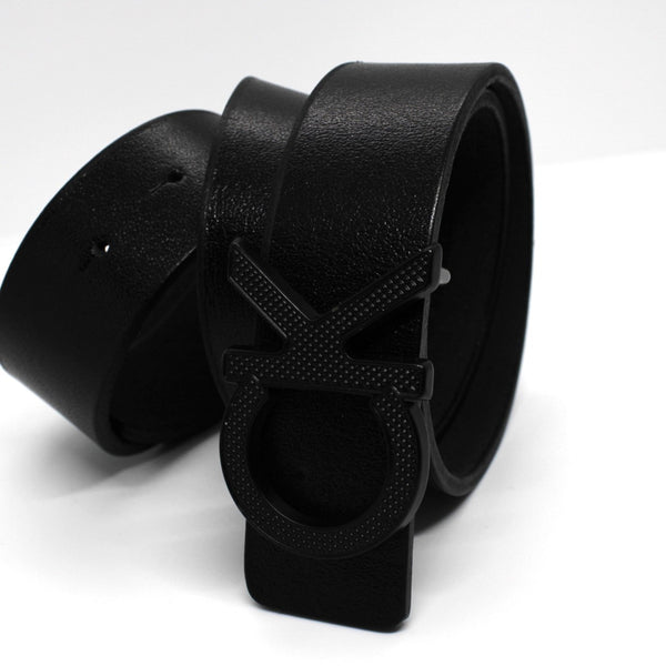 C K Leather Belt