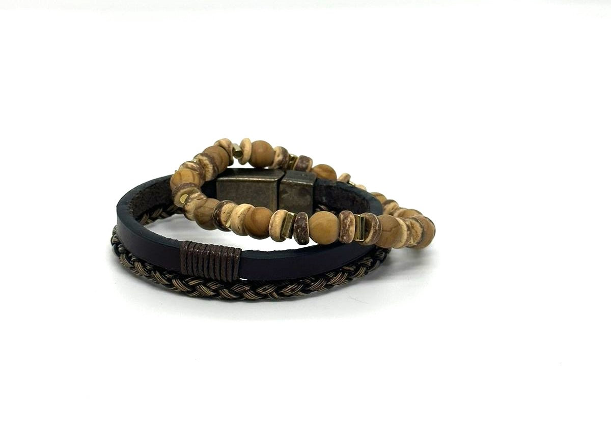 Beaded & Leather Bracelets