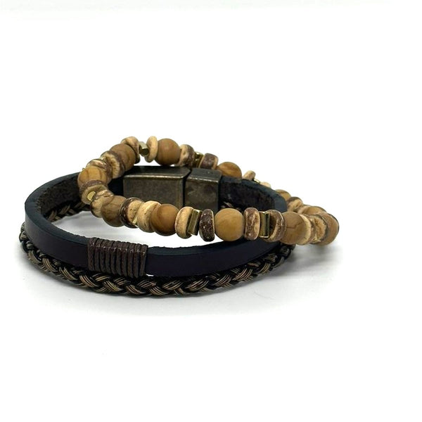 Beaded & Leather Bracelets